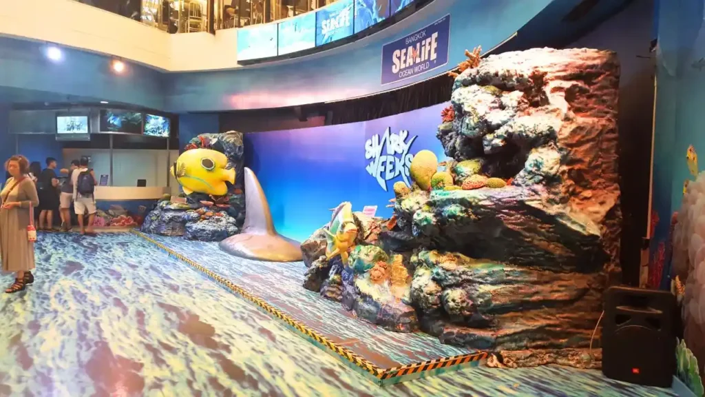 Siam Ocean World, currently known as SEA LIFE Bangkok Ocean World