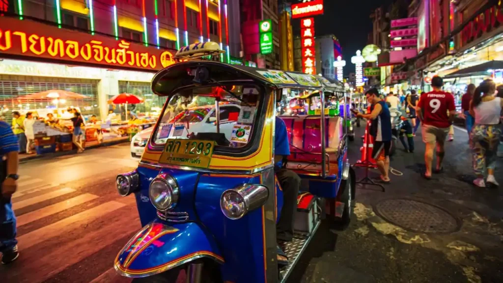 Tuk-Tuk Ride in Bangkok