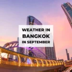 Weather in Bangkok in September 2025