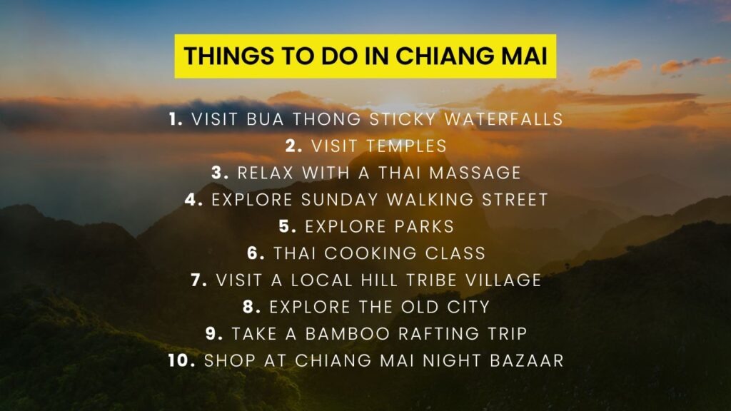 Best Things to Do in Chiang Mai
