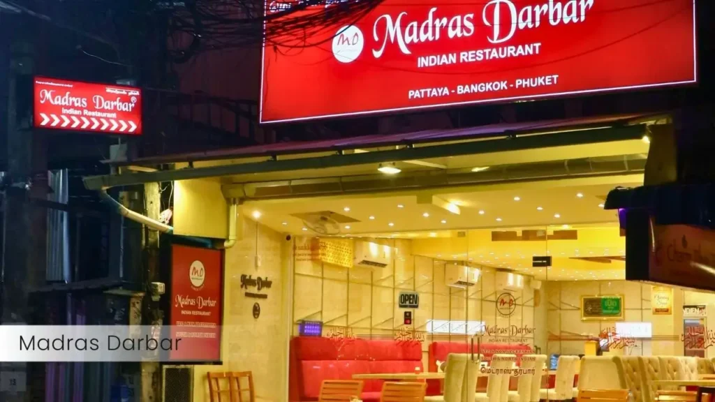 Madras Darbar, an Indian Restaurant in Pattaya