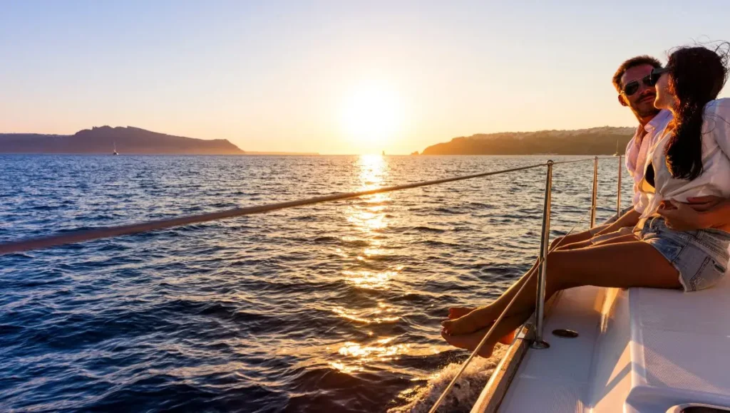 Take a sunset cruise