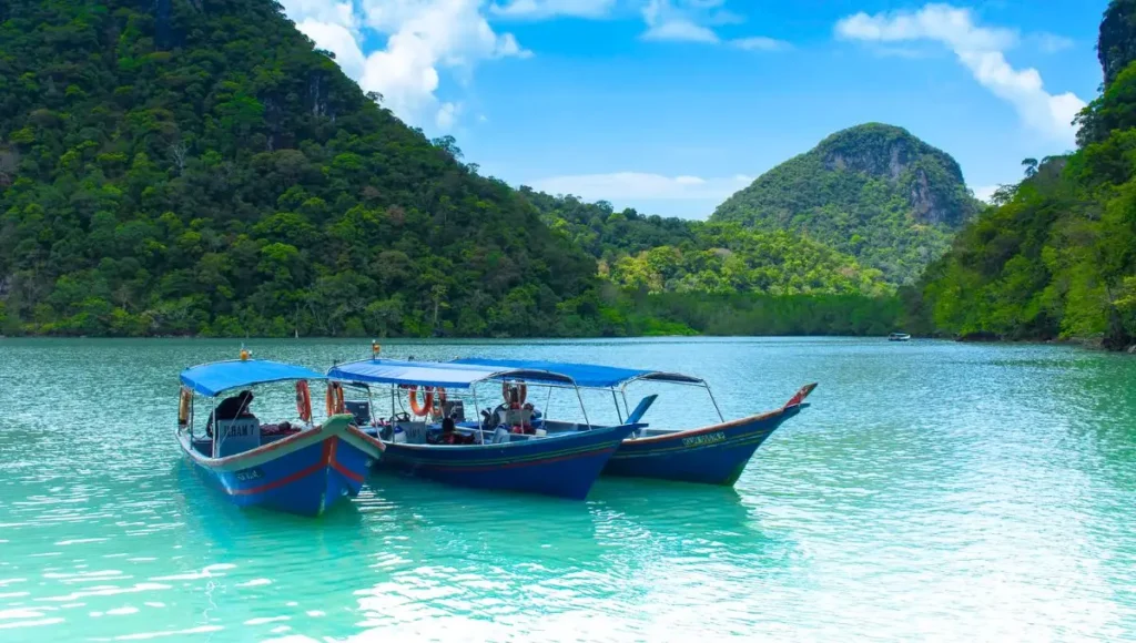 Take an island hopping tour