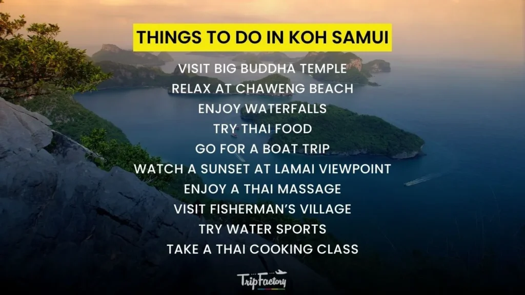 Things to Do in Koh Samui