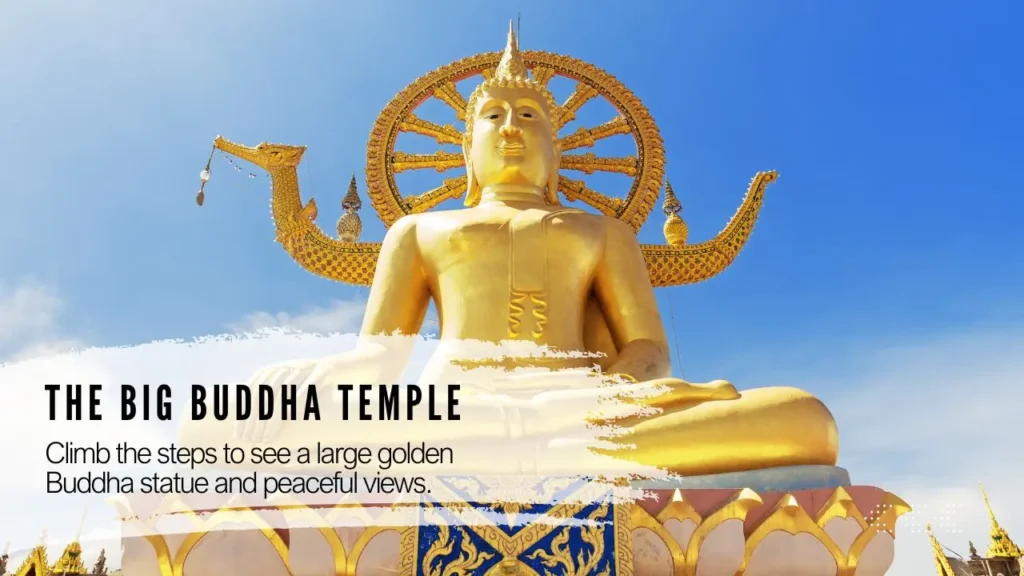 Wat Phra Yai, the Big Buddha Temple at Koh Samui, Thailand