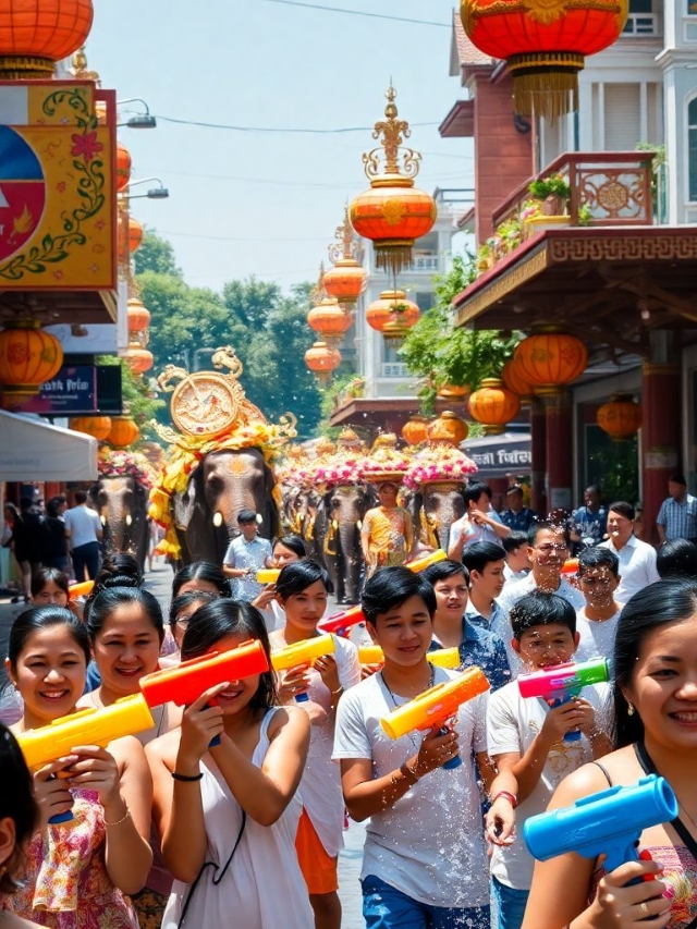 Songkran Festival Celebrate Thailand’s New Year in Style