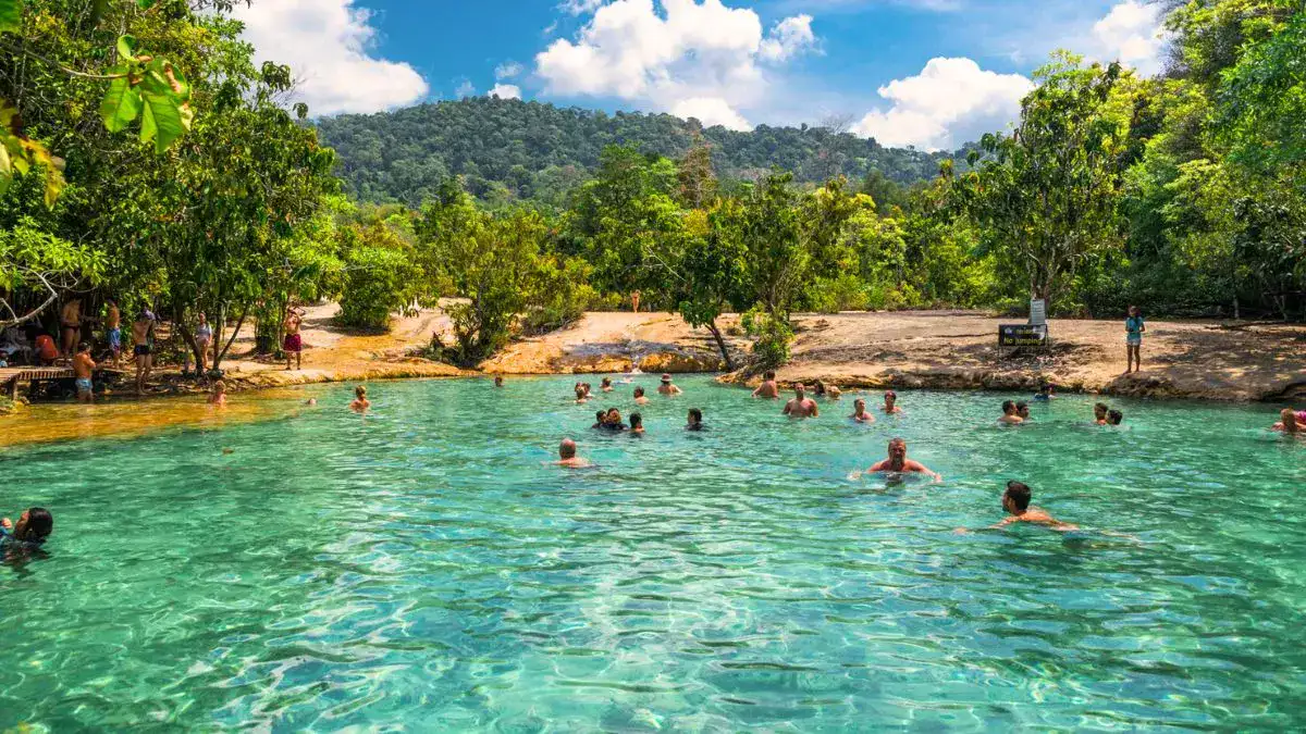 Explore the Emerald Pool