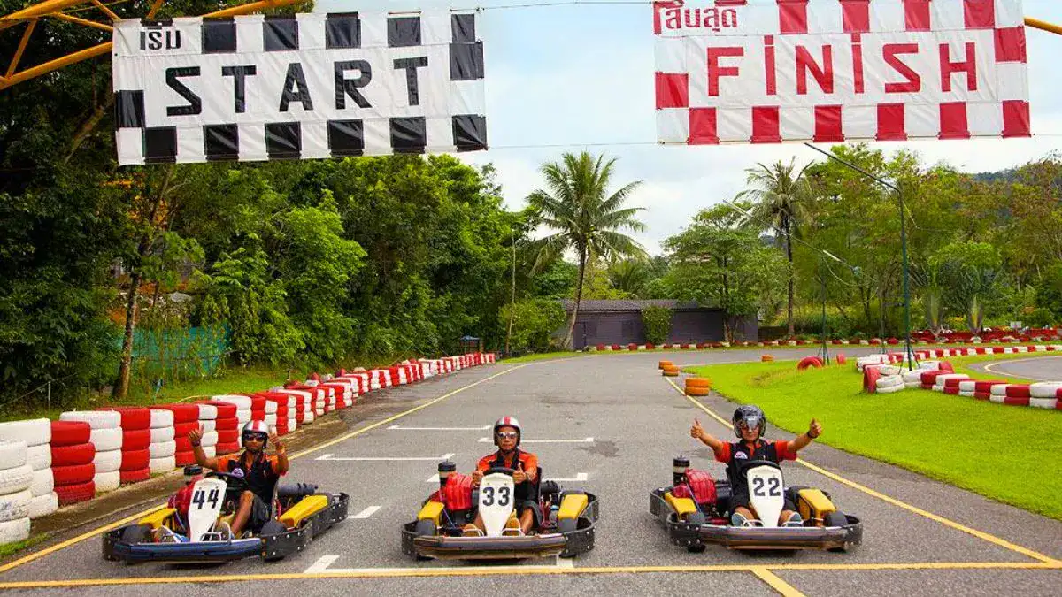 Karting at Krabi Kart Speedway