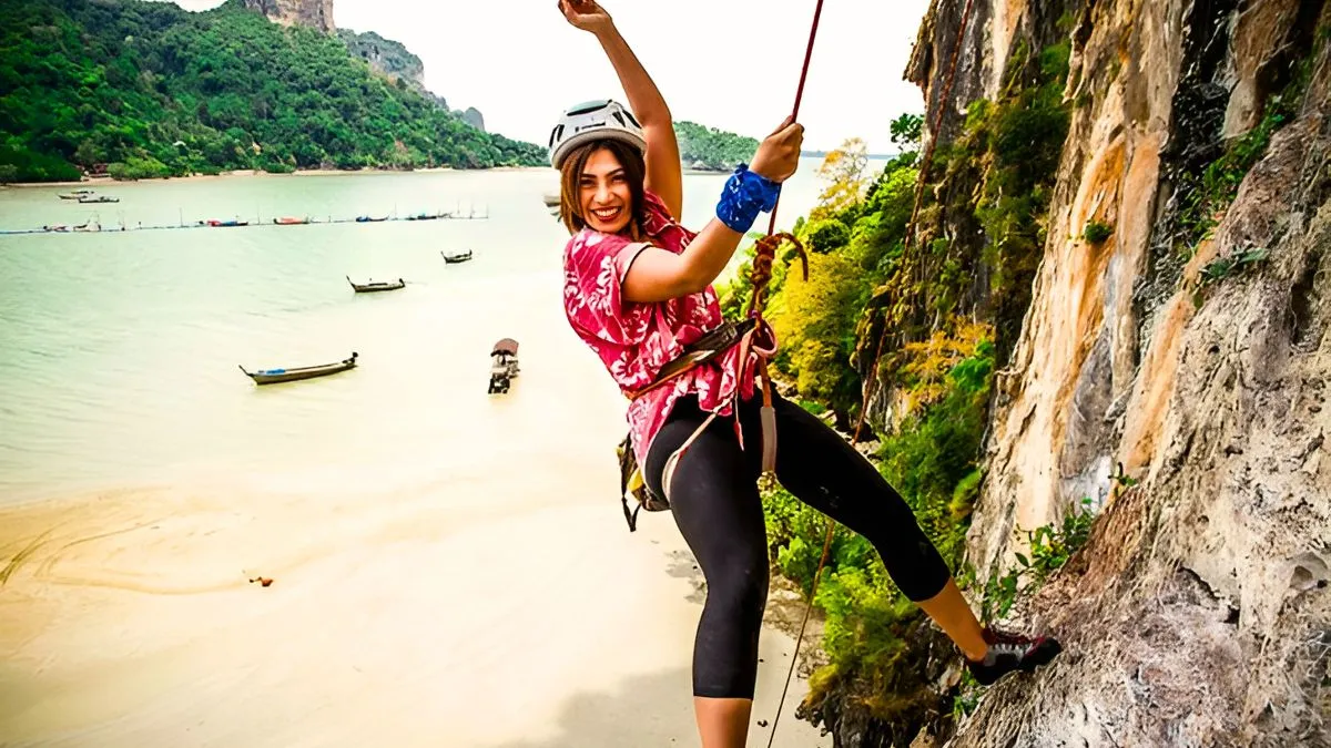 Rock Climbing at Railay Beach