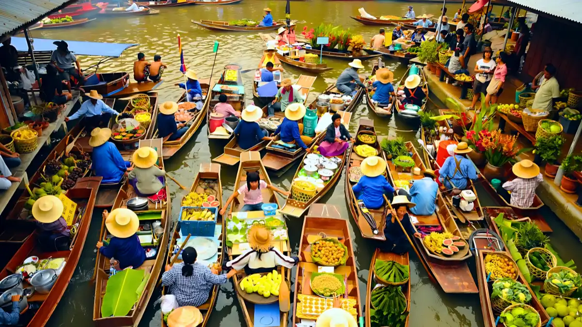  Explore Bangkok’s Floating Markets