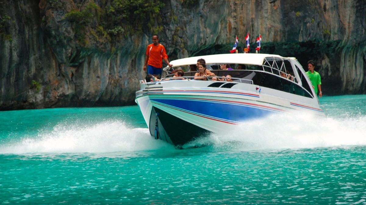 By Ferry or Speedboat from Phuket or Krabi