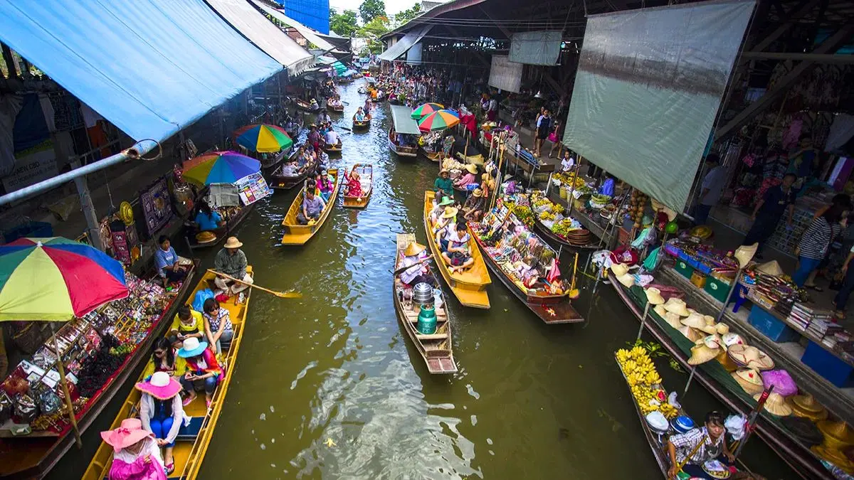 History of Damnoen Saduak Floating Market