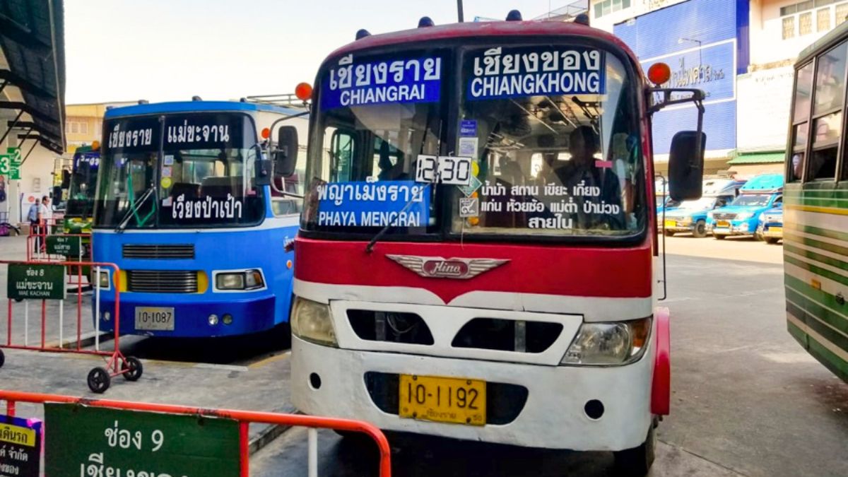 Reaching Chiang Rai by Bus