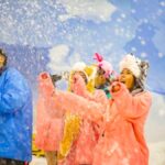 Visit Dream World Snow Town with Couple