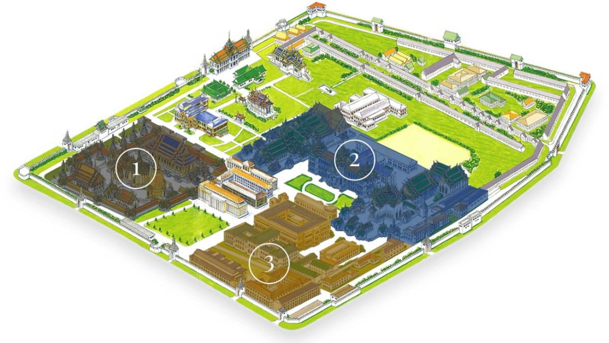 The Layout of the Grand Palace