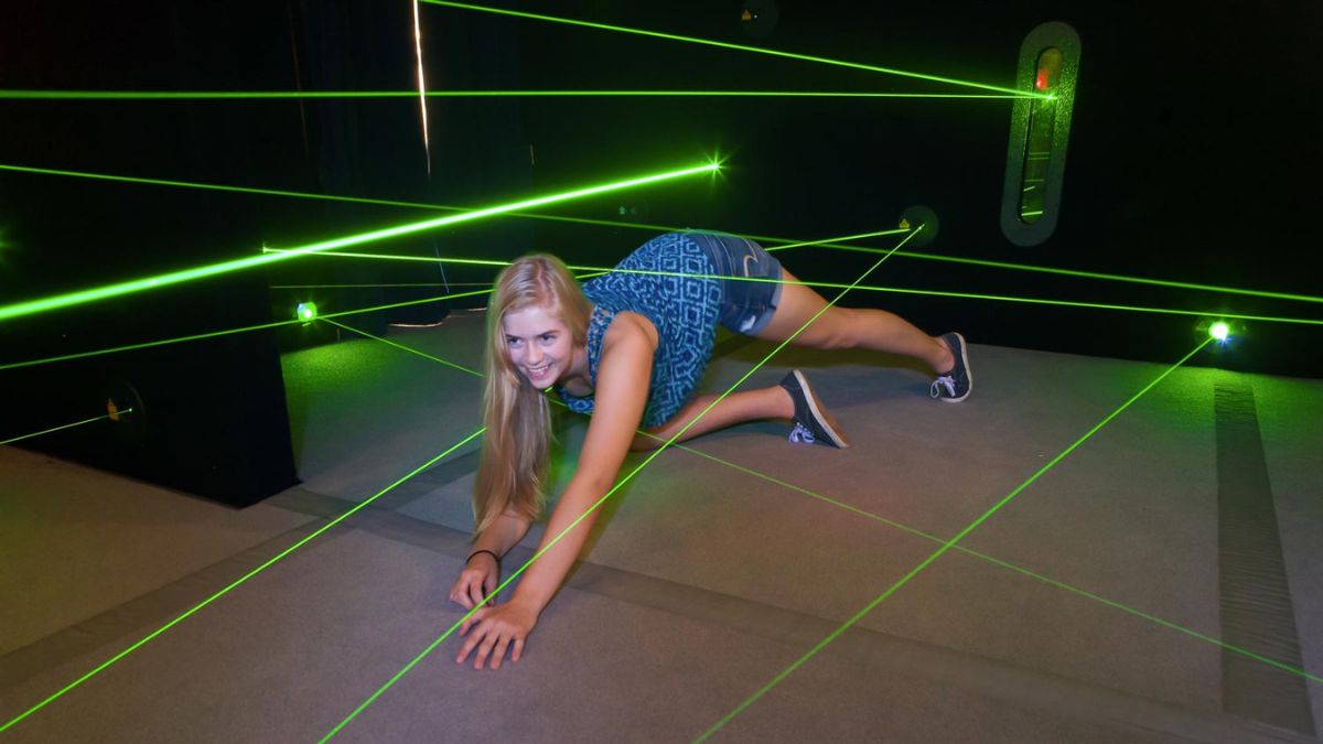 The Vault Laser Maze Challenge